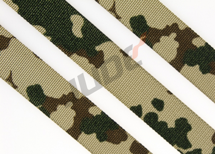 3-Color German Tropentarn Camouflage Webbing 20mm