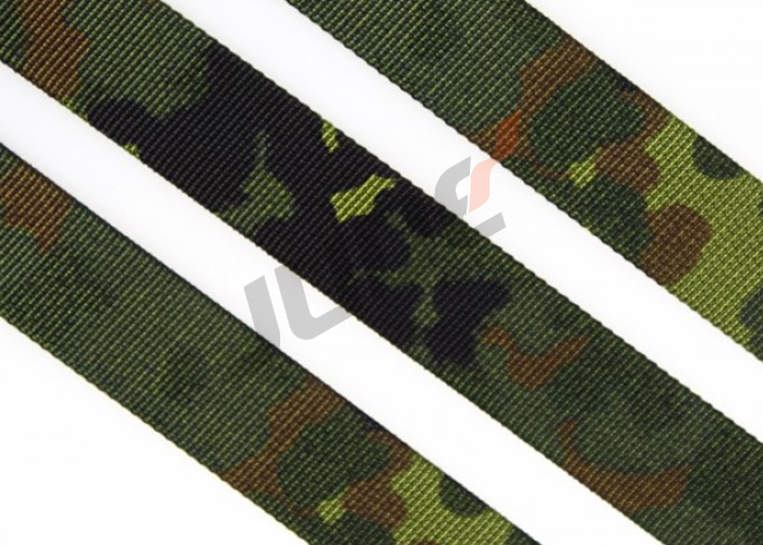 3/4 Inch German Flecktarn 4 Color Camouflage Webbing